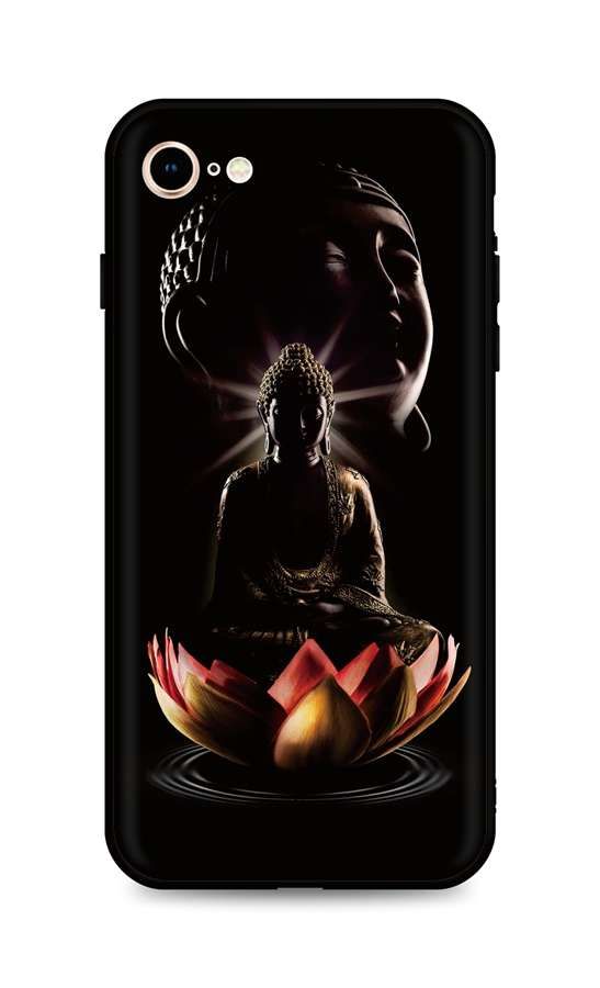 Kryt TopQ iPhone SE 2022 silikon Meditation 74385
