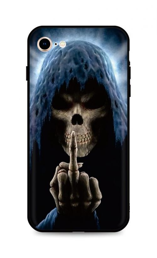 Kryt TopQ iPhone SE 2022 silikon Fuck Off 74225
