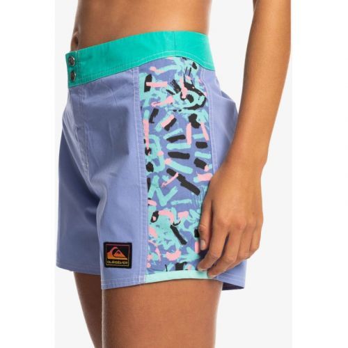 PLAVKY QUIKSILVER LENORA BOARDSHORT ARCH - fialová - L