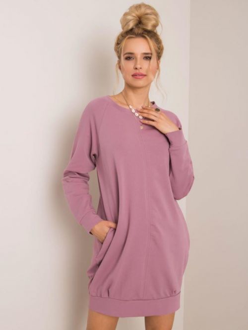 Basic Feel Good Dámské šaty Tensie růžová S/M RV-TU-5184.93P