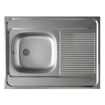 Kondela Nerezový dřez, univerzální 80x60, LAY ON