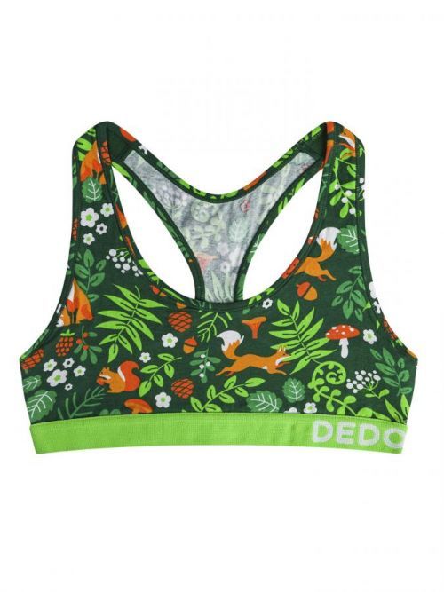 Veselá dámská podprsenka Dedoles Lesní zvířata (D-W-UN-B-C-C-1366) L
