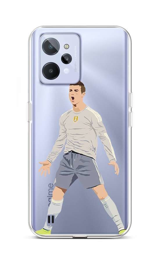 Kryt TopQ Realme C31 silikon Fotbalista 74413
