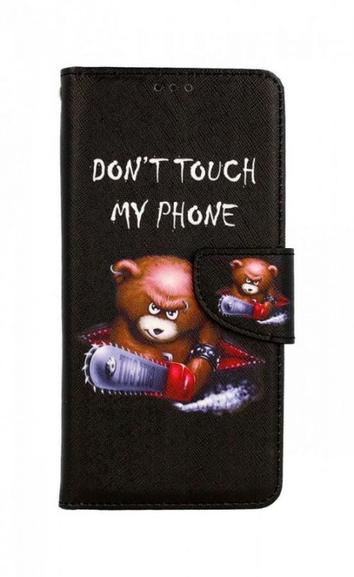 Pouzdro TopQ Realme 9i knížkové Don't Touch méďa 71518