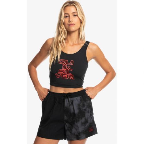 KRAŤASY QUIKSILVER UPSIDE DOWN VOLLEY WM - černá - L