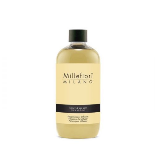 MILLEFIORI - NÁPLŇ DO DIFUZÉRU 500 ML - NATURAL - Honey & Sea salt 500 ml