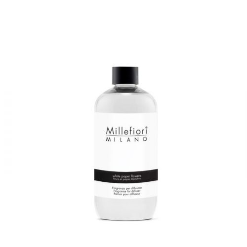 MILLEFIORI - NÁPLŇ DO DIFUZÉRU 250 ML - NATURAL - White paper flower 250 ml
