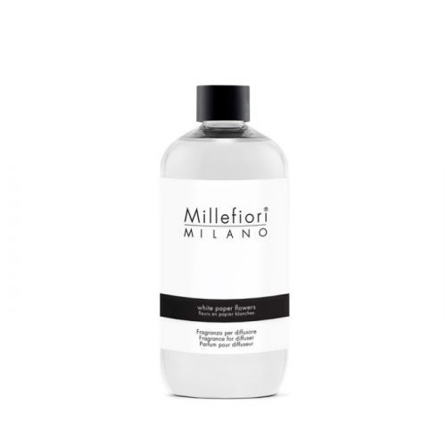MILLEFIORI - NÁPLŇ DO DIFUZÉRU 500 ML - NATURAL - White paper flower 500 ml
