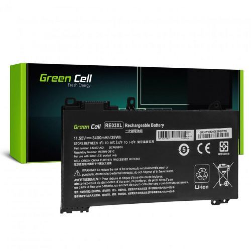 Green Cell Baterie RE03XL pro HP ProBook 430 G6 G7 440 G6 G7 445 G6 G7 450 G6 G7 455 G6 G7 445R G6 455R G6 HP181 neoriginální