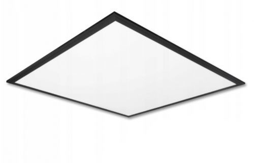 BRG LED panel černý 60 x 60cm - 50W - 4700Lm - neutrální bílá