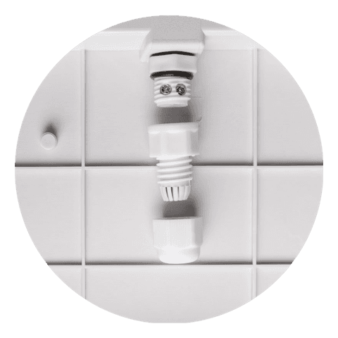 BRG LED stropní svítidlo černé TOR-201C - IP65 - 20W - neutrální bílá