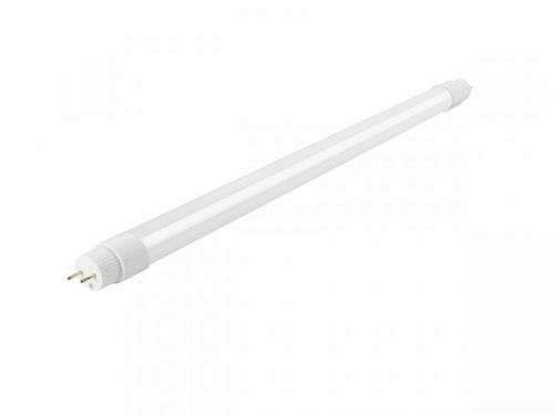 BRG LED trubice - T8 - 60cm - 9W - PVC - jednostranné napájení - studená bílá