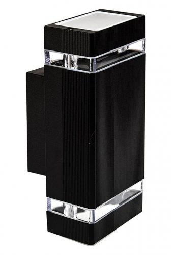 BRG LED venkovní svítidlo HANA černé - 2 x GU10 - 230V