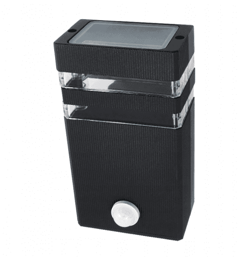 BRG LED venkovní svítidlo INEZ černé PIR - 1 x GU10 - 230V