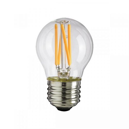 BRG LED žárovka - E27 - G45 - 4W - 340Lm - filament - teplá bílá
