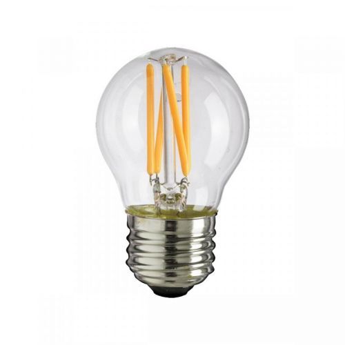 BRG LED žárovka - E27 - G45 - 6W - 510Lm - filament - teplá bílá
