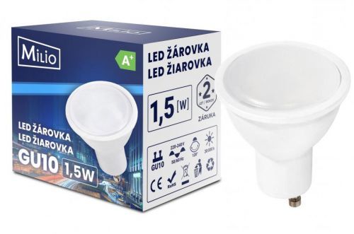 BRG LED žárovka - GU10 - 1,5W - 135Lm - studena bílá