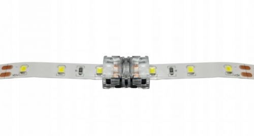 BRG Spojka pro LED pásky (pásek - pásek) 10mm 2pin FIX