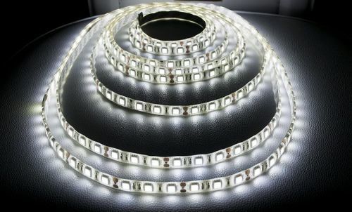 BRG LED pásek - SMD 5050 - 5m - 60LED/m - 14,4W/m - IP65 - studená bílá