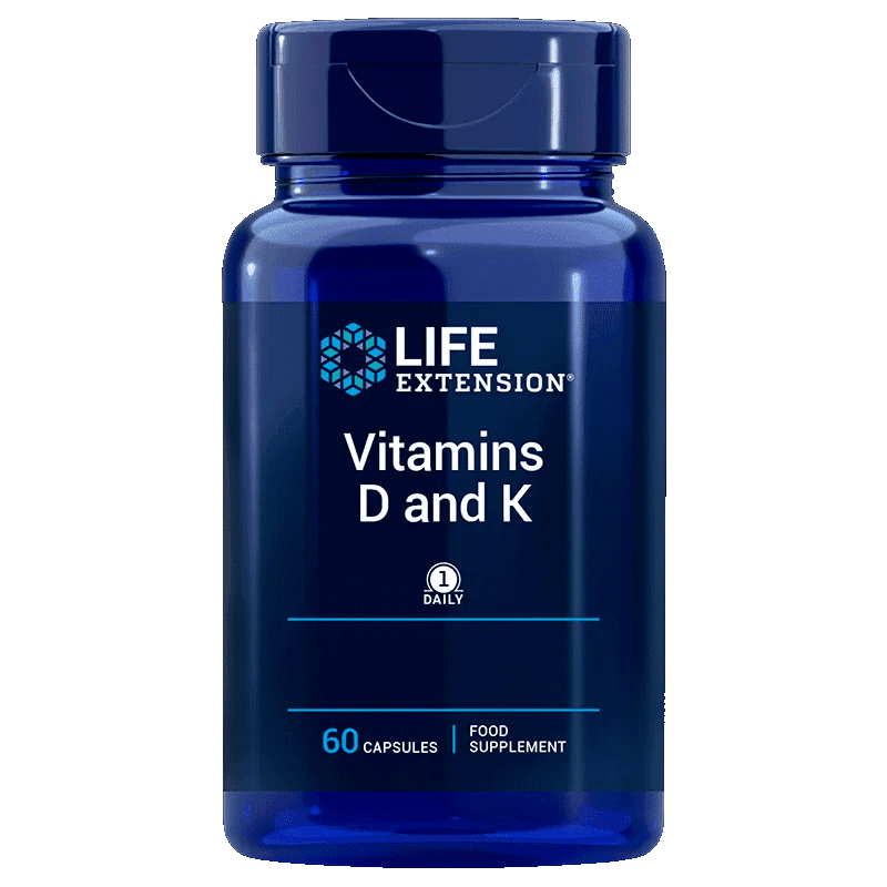 Life Extension Vitamins D & K 60 ks