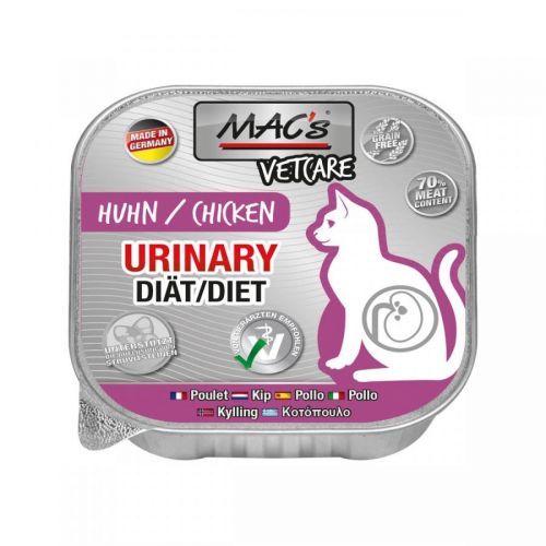 MAC's CAT Vetcare Urinary kuře 16 × 100 g