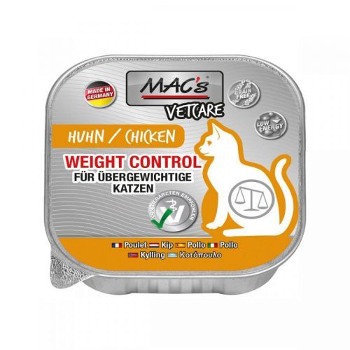MAC's CAT Vetcare Weight Control kuře 16 × 100 g
