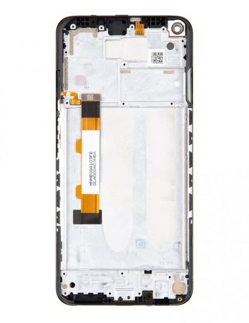 LCD + dotyk + přední kryt pro Xiaomi Redmi Note 9T, black (Service Pack)