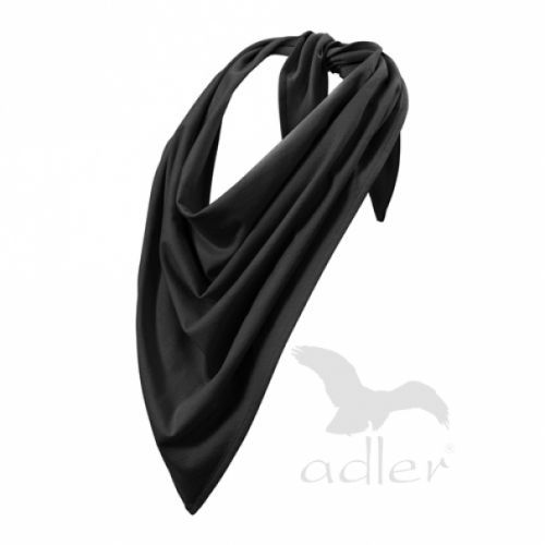 Šátek trojcípí Adler Fancy - černý