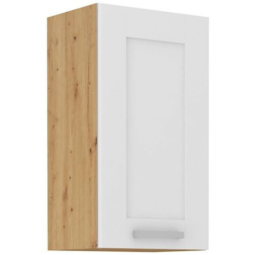 Kuchyňská skříňka LUNA bílá mat/artisan 40g-72 1f
