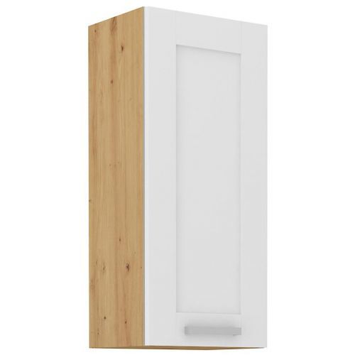 Kuchyňská skříňka LUNA bílá mat/artisan 40g-90 1f