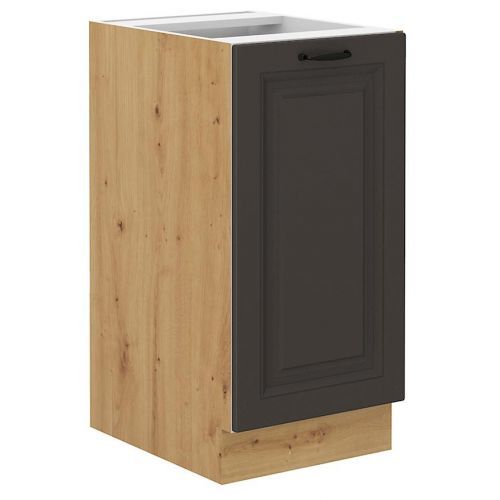 Kuchyňská skříňka STILO grafit mat/artisan 40d 1f bb