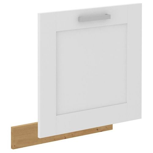 Dvířka na vestavnou myčku LUNA bílá mat/artisan 570x596