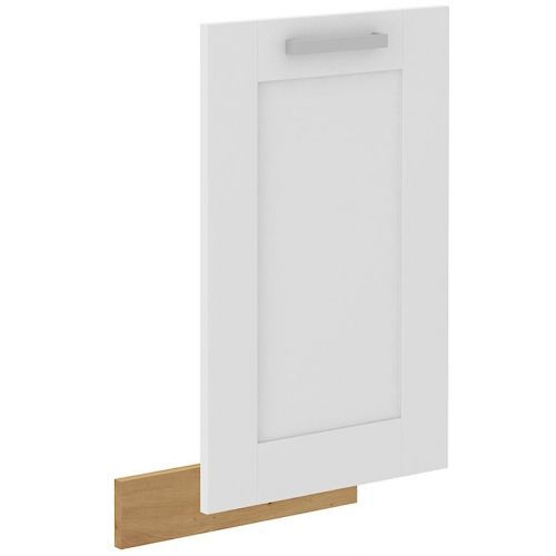 Dvířka na vestavnou myčku LUNA bílá mat/artisan 713x446