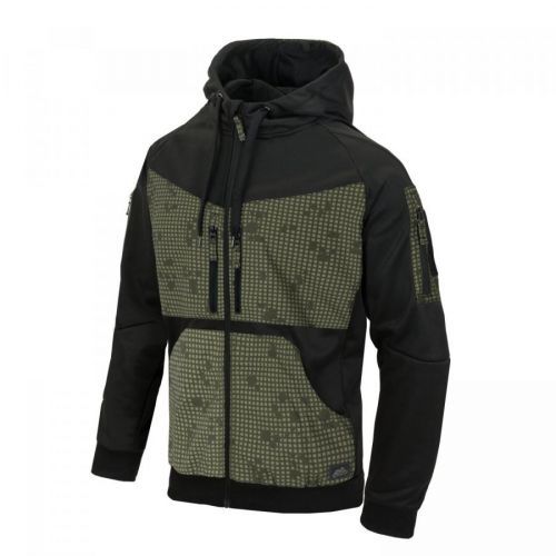 Mikina Rogue Helikon-Tex® – Černá / Desert Night Camo (Barva: Černá / Desert Night Camo, Velikost: S)