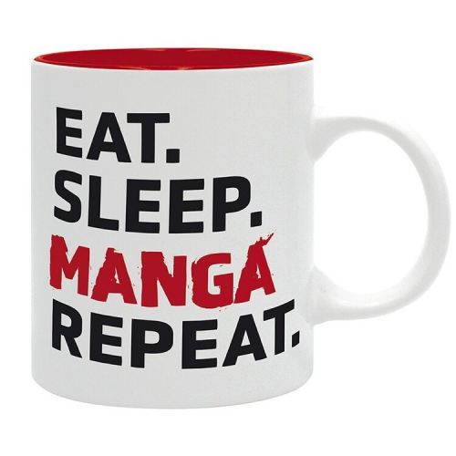 ABY STYLE Hrnek Eat Sleep Manga Repeat - Asian Art