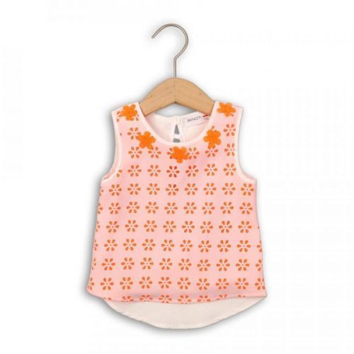 Tílko dívčí, Minoti, perfect 8, oranžová - 104/110