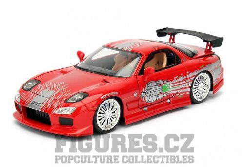 Jada Toys | Fast & Furious Diecast Model 1/24 Doms 1995 Mazda RX-7