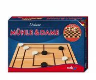Noris Spiele Deluxe Mühle & Dame (mlýn a dáma)