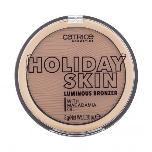 Catrice Holiday Skin Luminous Bronzer 8 g voděodolný bronzující pudr pro ženy 010 Summer In The City