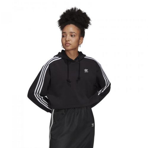 adidas Originals Short Hoodie Black XS