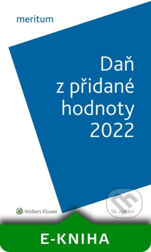 meritum Daň z přidané hodnoty 2022 - Zdeňka Hušáková