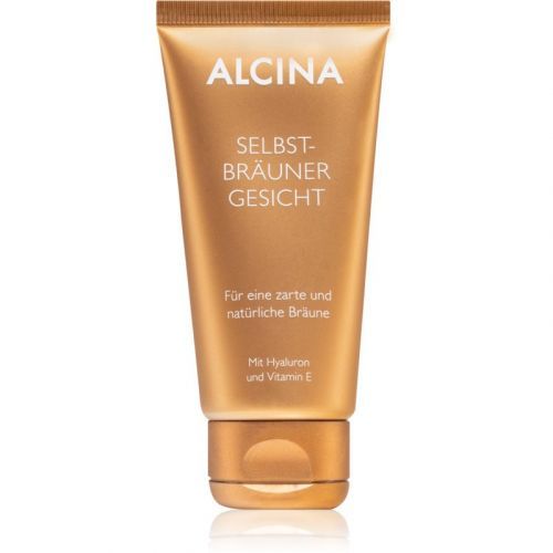 Alcina Self-tanning Face Cream samoopalovací krém na obličej 50 ml