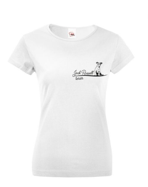 Dámské tričko pro milovníky zvířat - Jack Russell teriér