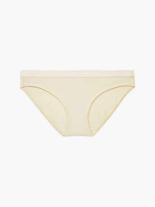 Dámské kalhotky Calvin Klein žluté (QF6761E-ACK) XL