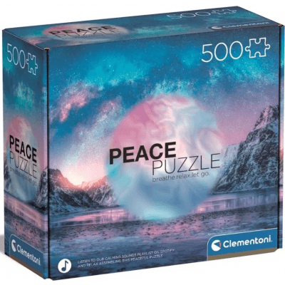 Clementoni - Puzzle 500 Light Blue