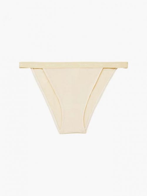 Dámské kalhotky Calvin Klein žluté (QF6760E-ACK) XL