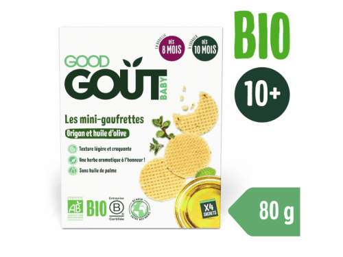 Good Gout BIO Wafle s oregánem a olivovým olejem (24 g)