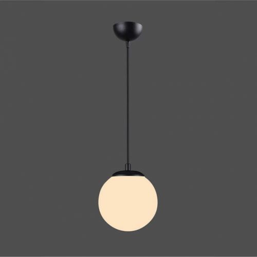 Černé závěsné svítidlo Squid Lighting Efe, výška 120 cm