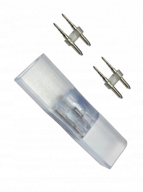 BRG Krátká spojka pro LED pásky NEON - NEON + vidličky
