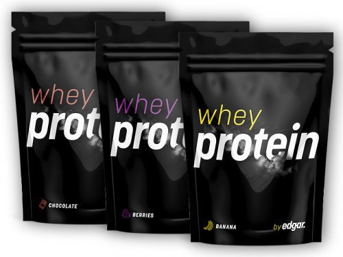 PROTEIN Edgar Whey Protein 800g Varianta: banán